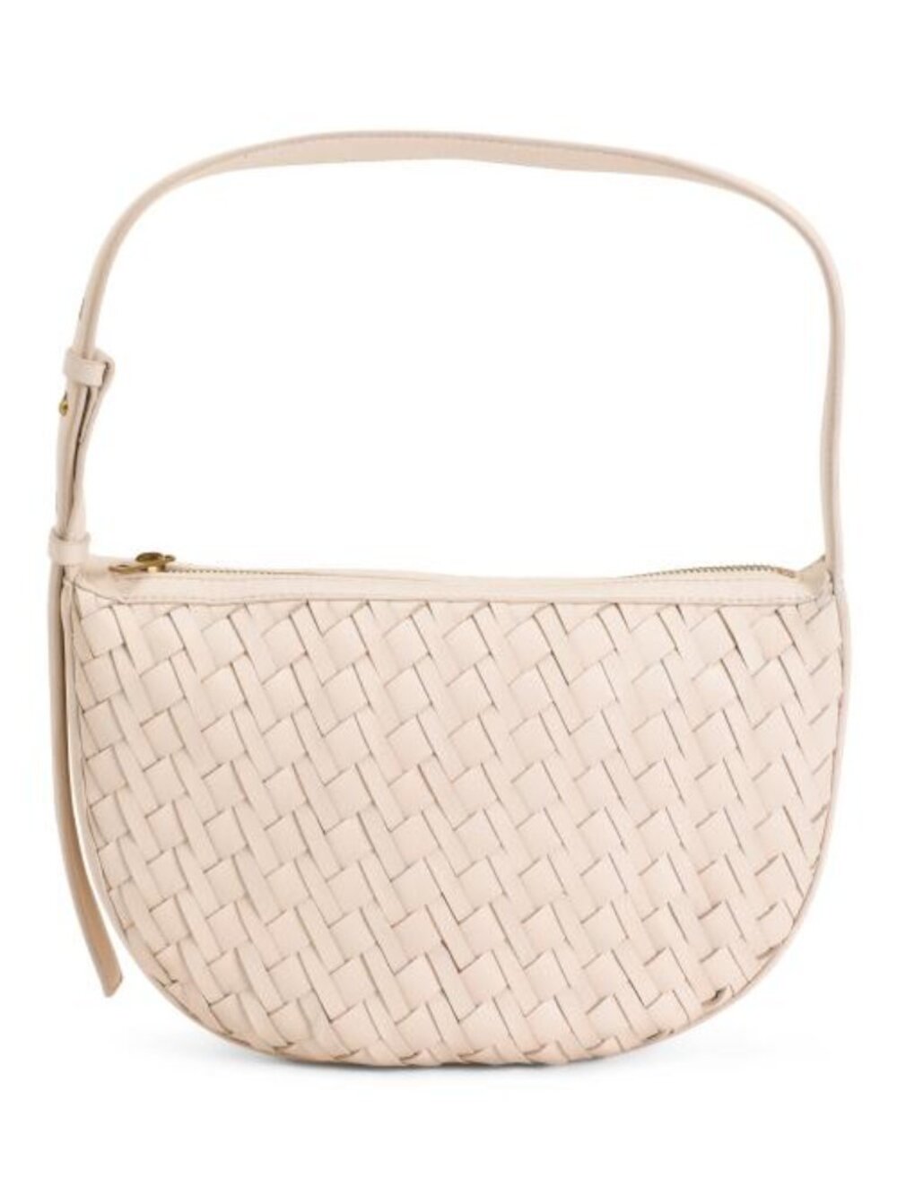 WALTER BAKER Leather Blake Hand Woven Shoulder Bag